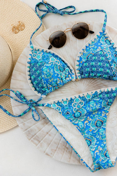 Tulum Aqua Patchwork Set